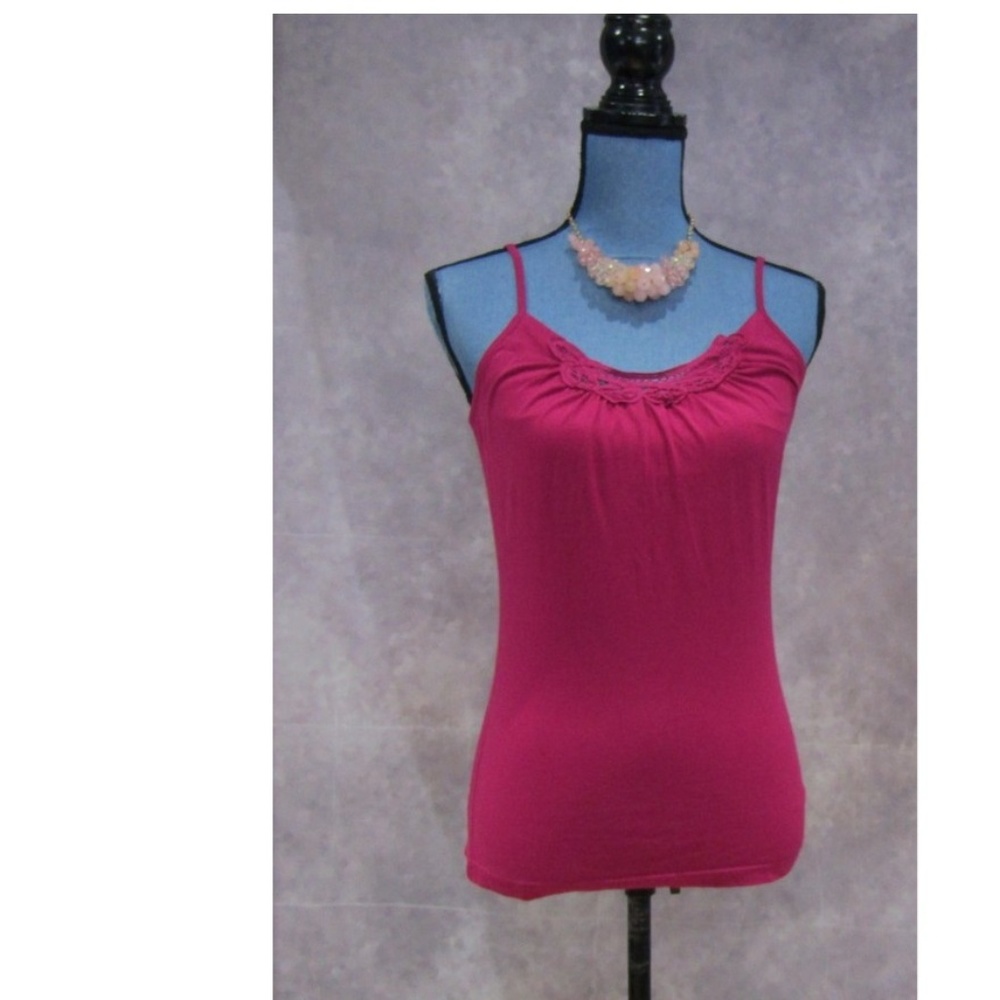 New Apt. 9 Sugarberry Pink Cami Top Size M